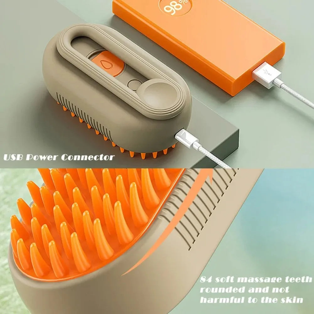 Pet Grooming 3 in 1 Electric Sprays Massage Combs